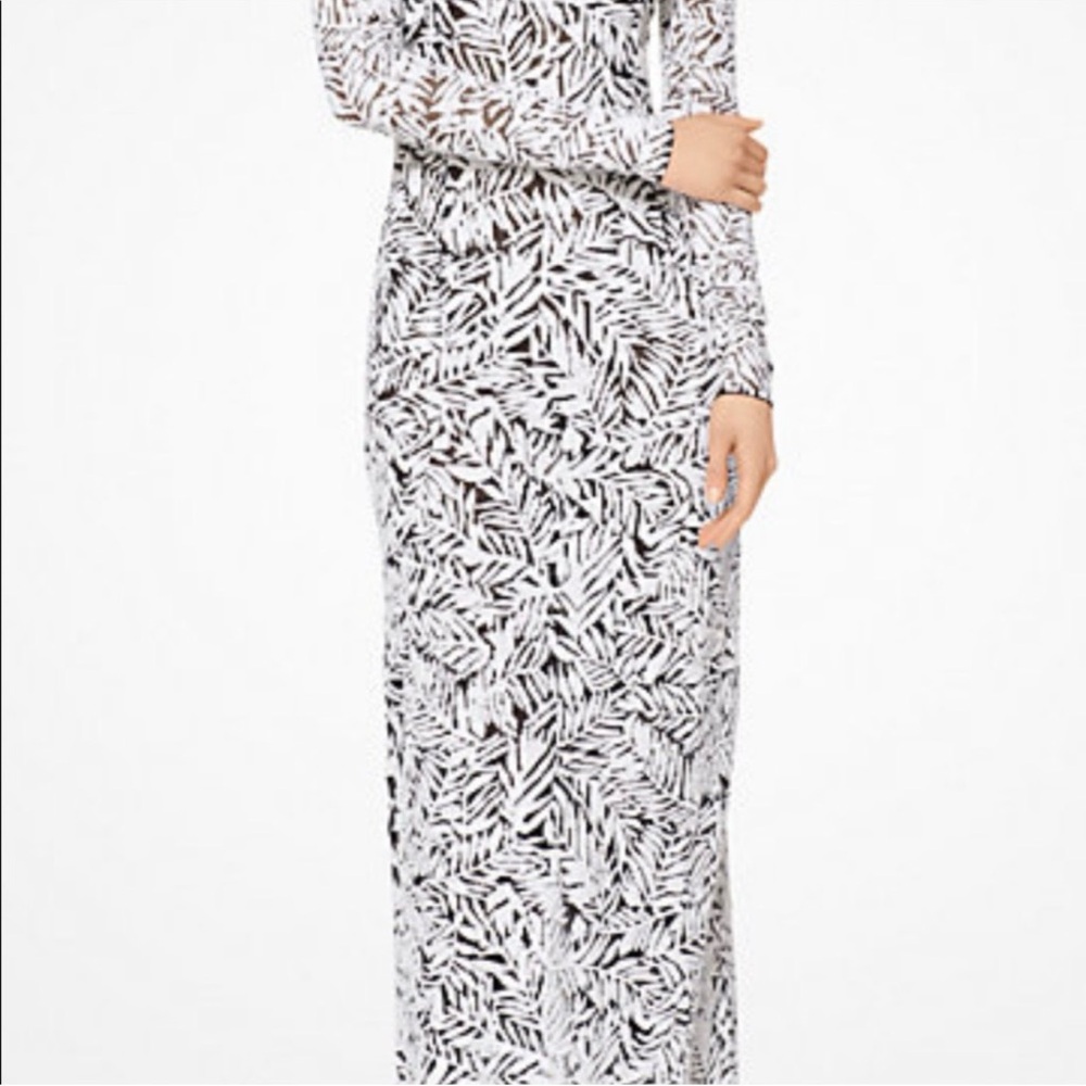 Michael Kors Collection Sequin Leaf Gown Runway $8995 NWT Size 14